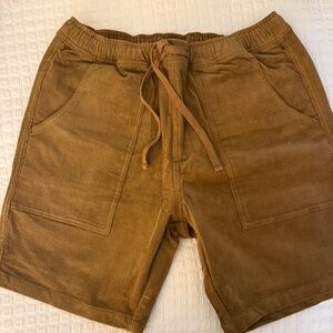 Mens SURF CAMP corduroy shorts NWOT